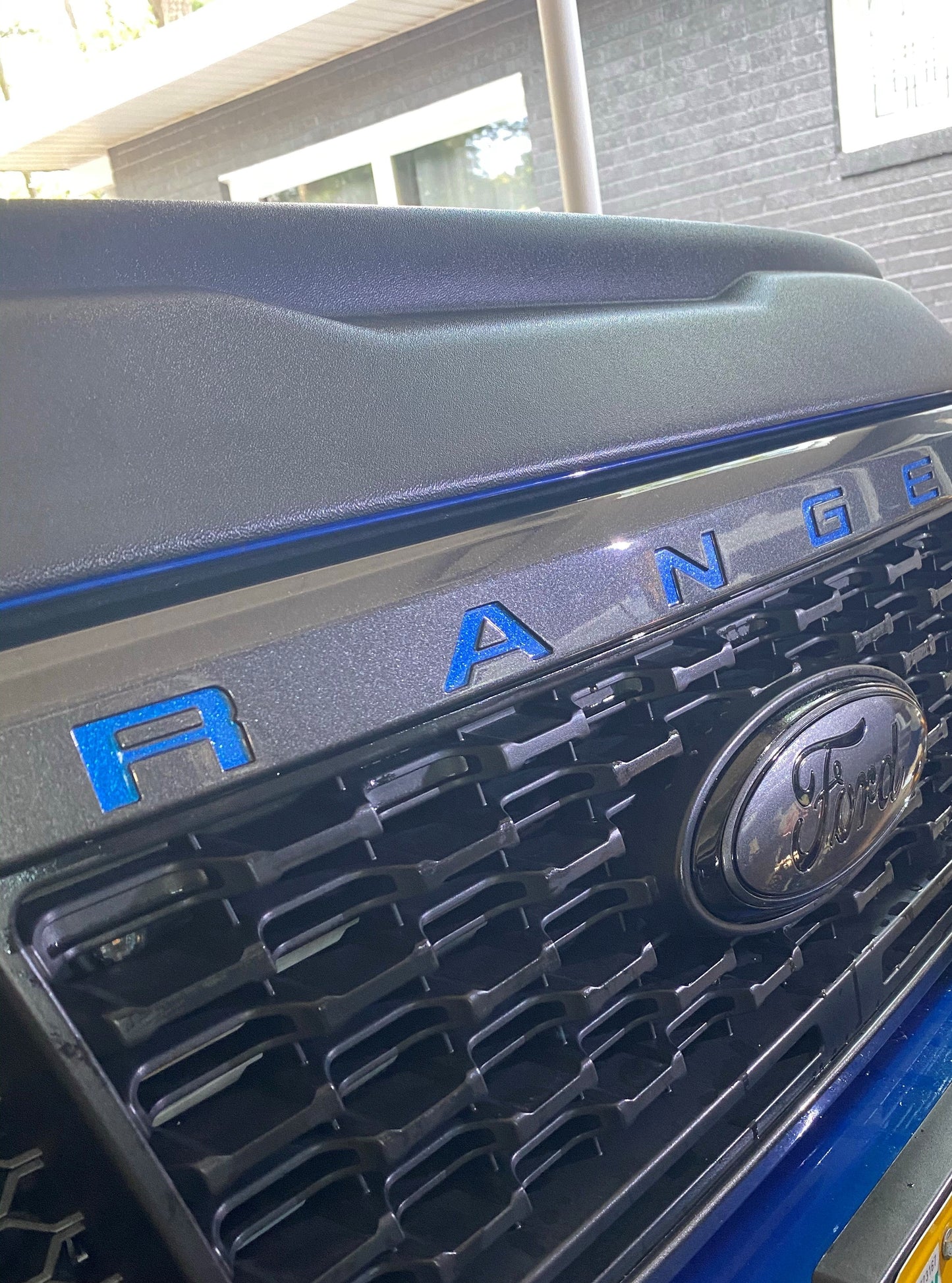 Front Grille Letter Vinyl Inserts (2019-2023 Ranger)