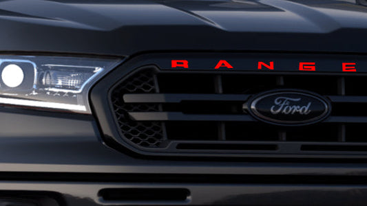 Front Grille Letter Vinyl Inserts (2019-2023 Ranger)