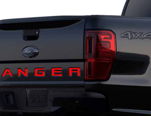 Tailgate Letter Vinyl Inserts (2019-2023 Ranger)