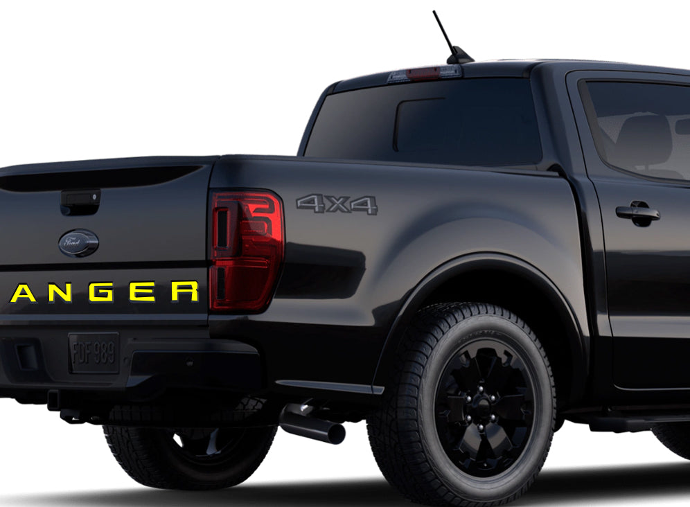Tailgate Letter Vinyl Inserts (2019-2023 Ranger)