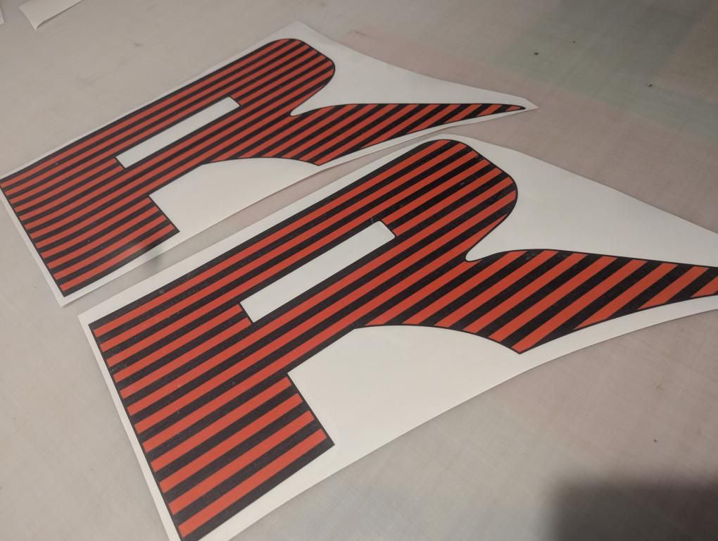 Raptor R Bedside Graphic "R"