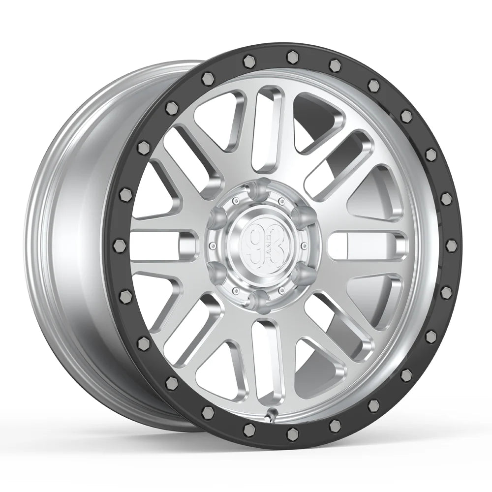 9&3 Wheels FR-01R | 6061-T6 Forged | Simulated Beadlock w/ Removable Ring