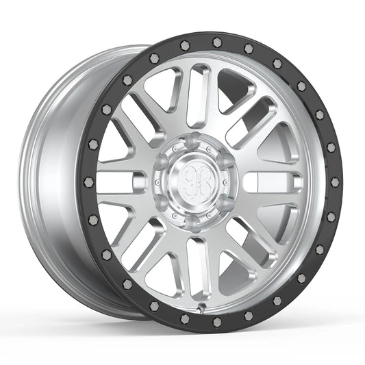 9&3 Wheels FR-01R | 6061-T6 Forged | Simulated Beadlock w/ Removable Ring
