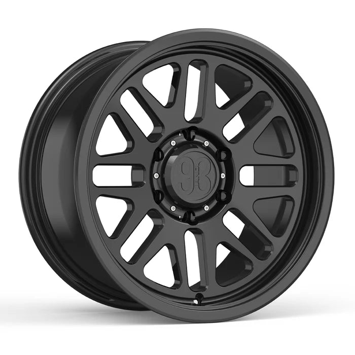 9&3 Wheels FRS-01 | 6061-T6 Forged | Smooth Lip | Black