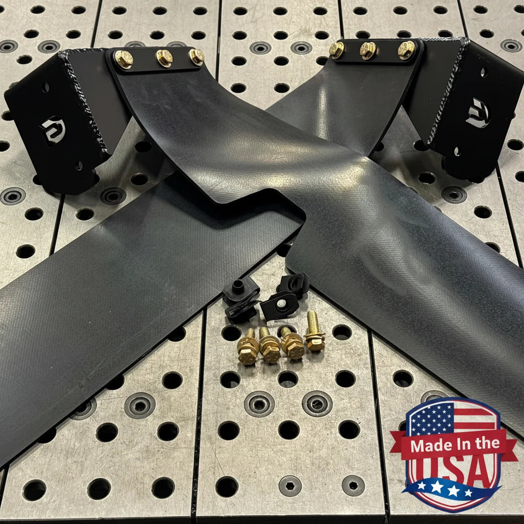 2010-2014 Ford Raptor Shock Mud Flaps