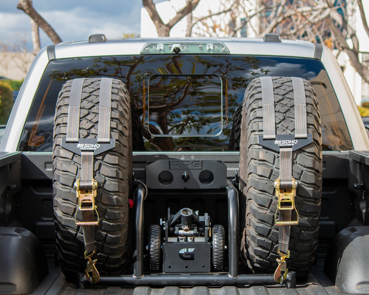 RPG OFFROAD ’17-24 Ford Raptor Recovery Rack (Tire Carrier)