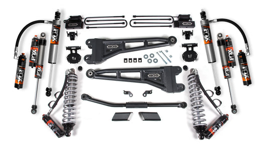BDS 2.5 Inch Lift Kit W/ Radius Arm | FOX 2.5 Performance Elite Coil-Over Conversion | Ford F450 Super Duty (23-24) 4WD
