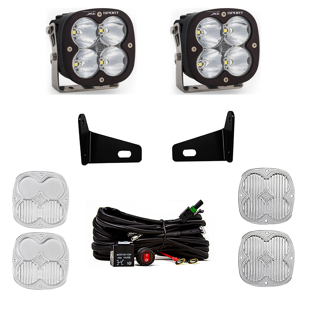 Baja Designs 2017-24 Maverick X3 Can-Am XL Sport A-Pillar Light Kit