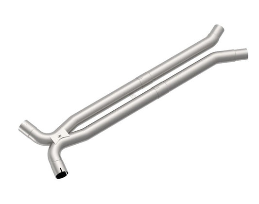 Kooks 3" x 2 3/4"(OEM) Stainless Resonator Delete X-Pipe. 2020 Ford Mustang GT500 5.2L