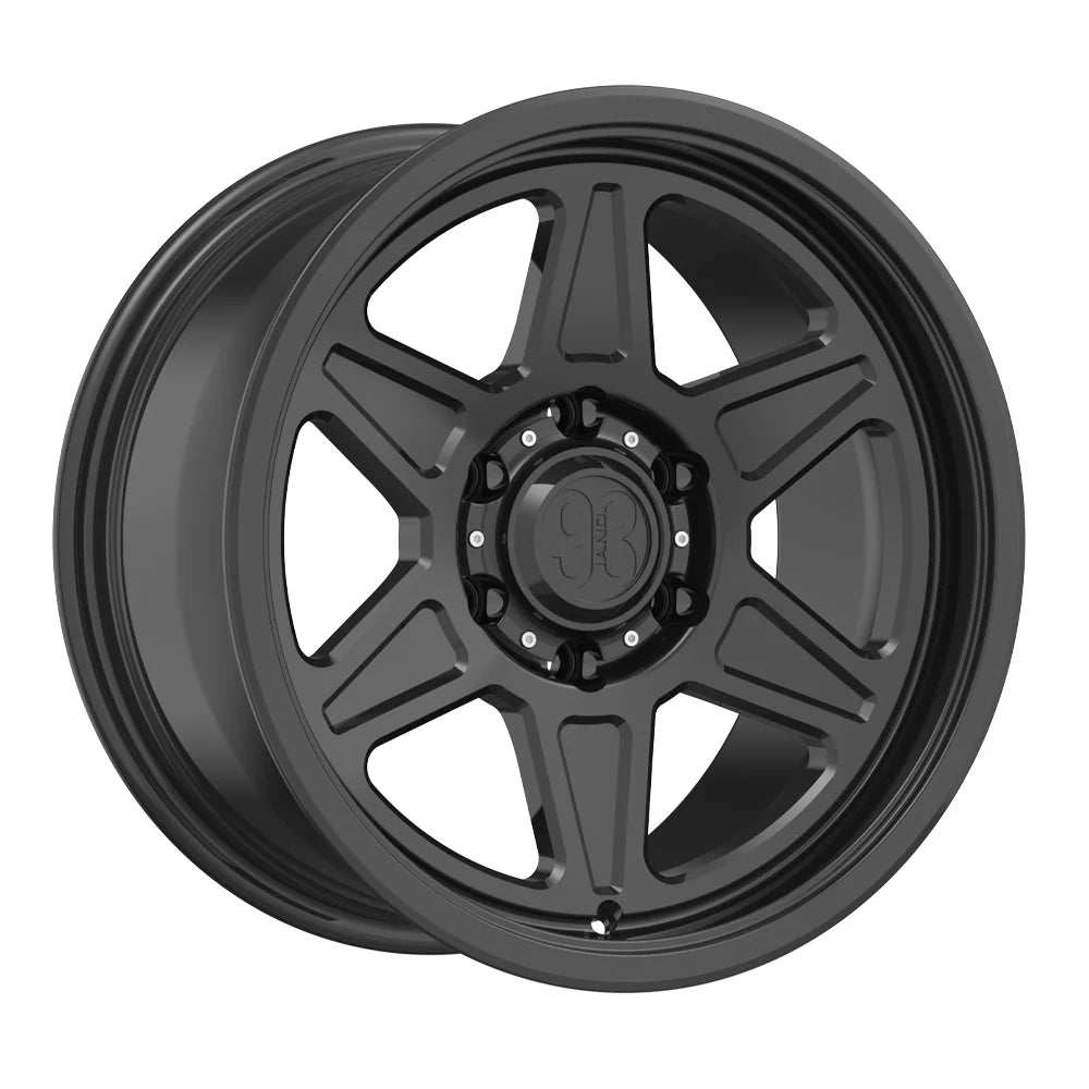 9&3 Wheels XRS-01 | 6061-T6 Forged | Smooth Lip | Black