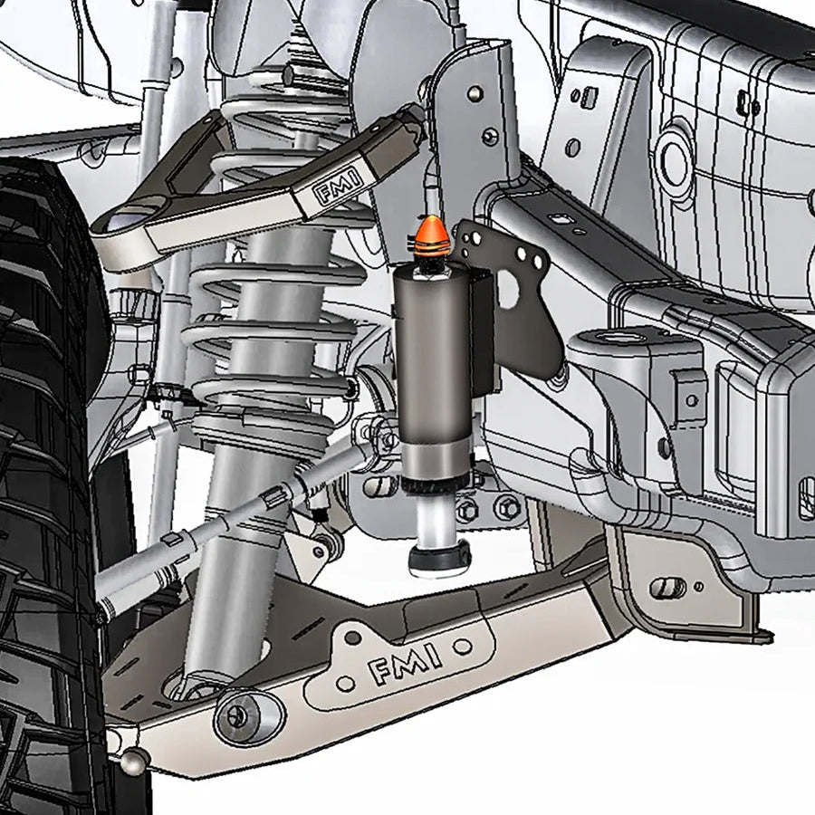 Gen 2 Raptor Front Bump Stop - Fabricated Lower Arm