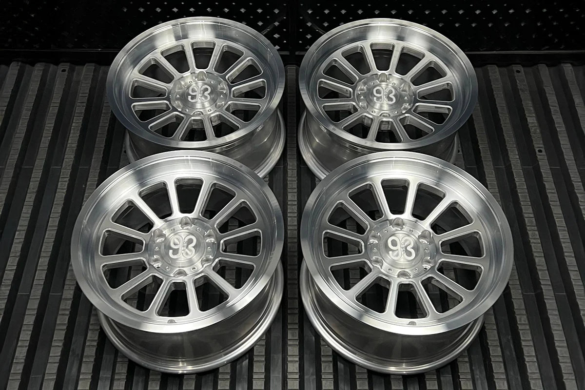 9&3 Wheels FRS-12 | 6061-T6 Forged | Smooth Lip | Machined