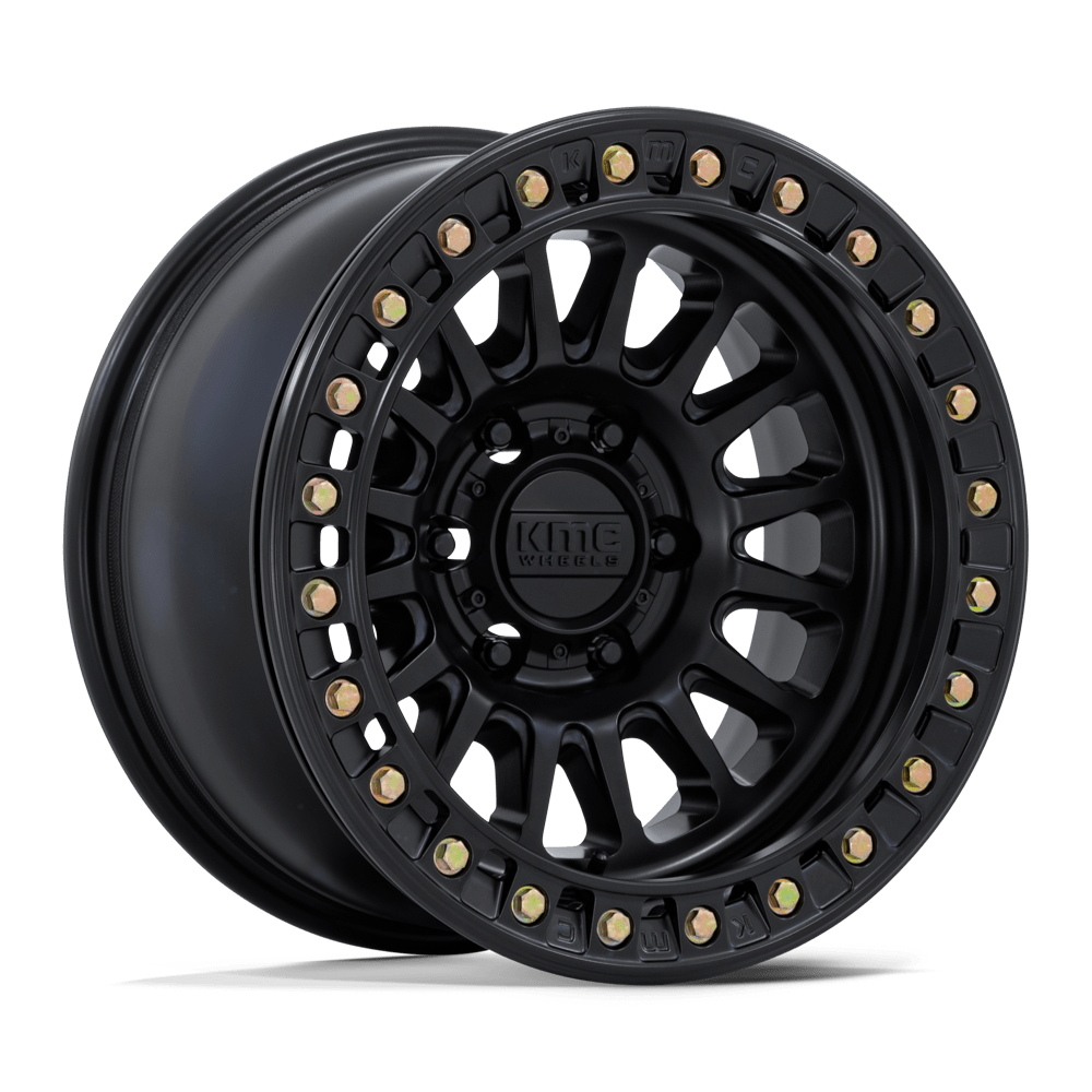 KMC IMPACT FORGED BEADLOCK - 17x9 - Raptor - Black