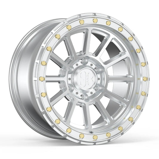 9&3 Wheels FR-13 | 6061-T6 Forged | Simulated Beadlock | Machined
