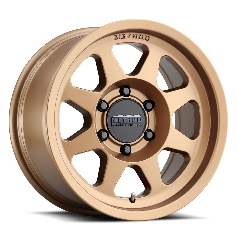 Method MR701 18x9 +18mm Offset 6x5.5 106.25mm CB Method Bronze Wheel