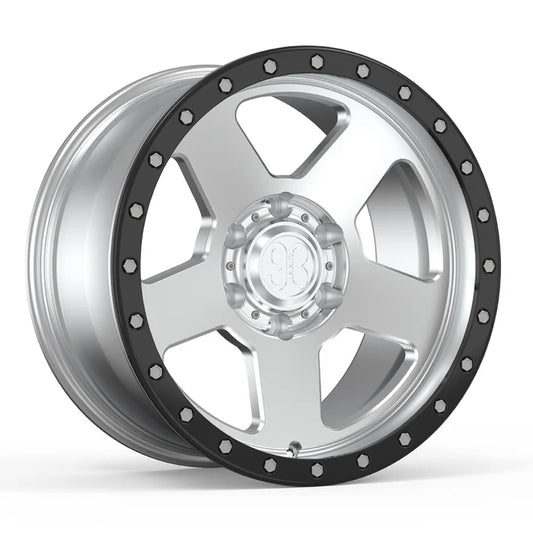 9&3 Wheels FR-05R | 6061-T6 Forged | Simulated Beadlock w/ Removable Ring