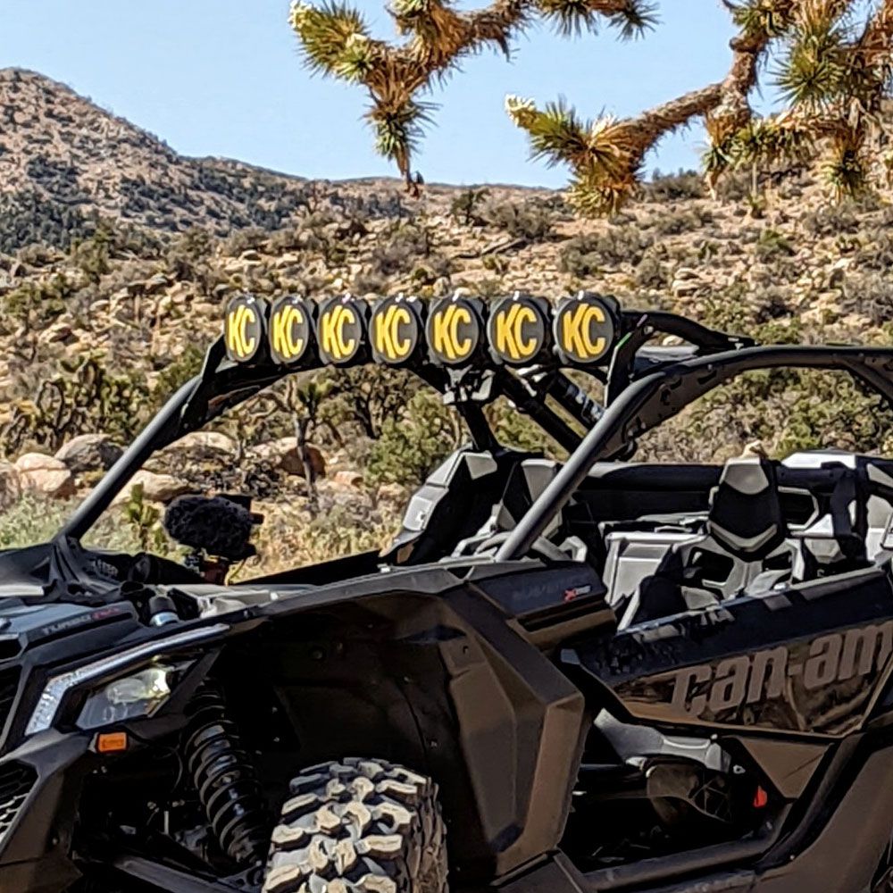 KC Hilites Can-Am Maverick X3 Gravity®️ Titan™ LED Light Bar Bundle
