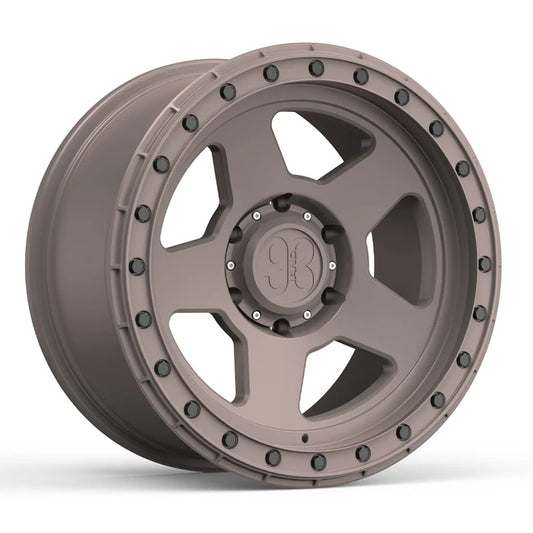 9&3 Wheels FR-05 | 6061-T6 Forged | Simulated Beadlock | Bronze