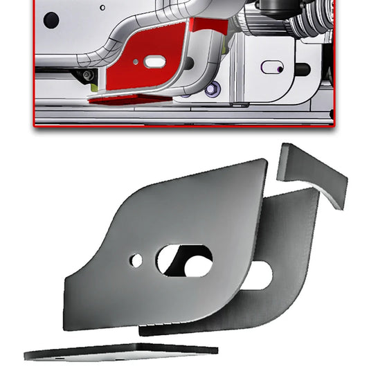2017-2026 Raptor Lower Arm Pocket Reinforcement Gusset kit