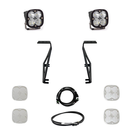Baja Designs Squadron Pro Ford Raptor A-Pillar Light Kit - 2021-2025 Ford Raptor
