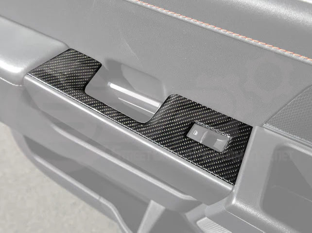 2021+ Ford Raptor/R Carbon Fiber Rear Door Side Panel Cover