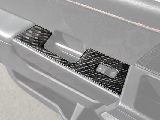 2021+ Ford Raptor/R Carbon Fiber Rear Door Side Panel Cover