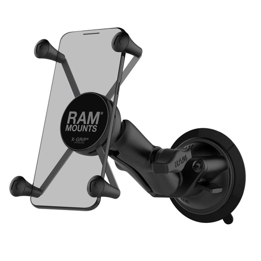 RAM MOUNTS X-Grip® Large Phone Mount with Twist-Lock™ Suction Cup - Medium