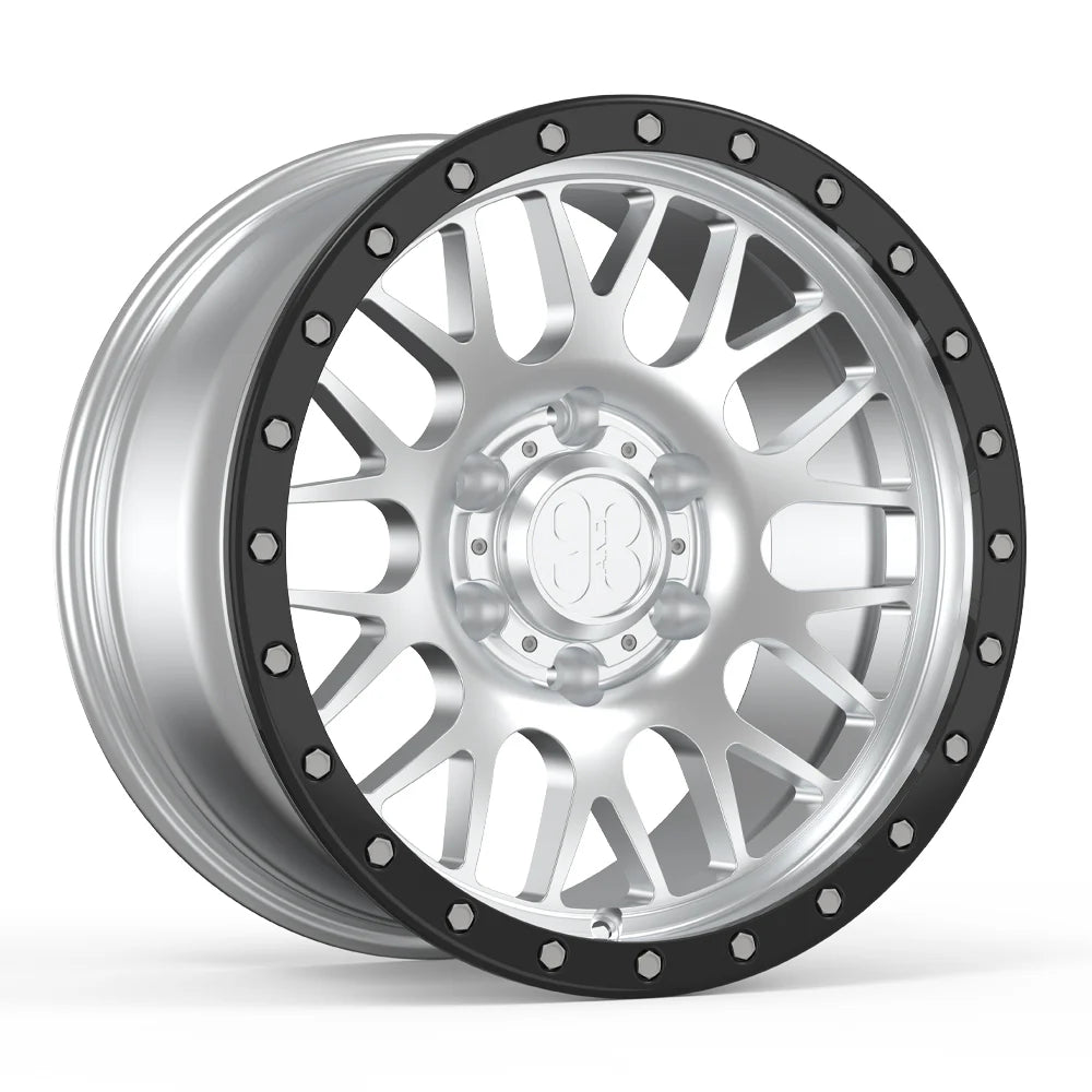 9&3 Wheels TX-01R | 6061-T6 Forged | Simulated Beadlock w/ Removable Ring