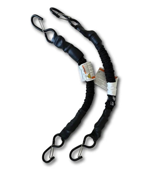 Premium Bungee Straps (Pair) – Black