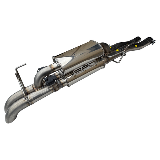 SPD Performance HX Series Pre-Axle Dump Exhaust – 2021-2026 Ford Raptor / Raptor R