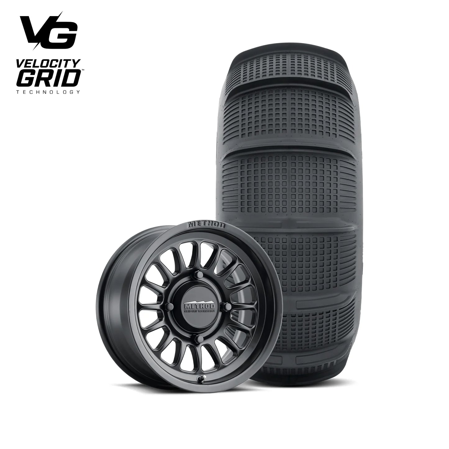 Rear 411 Bead Grip | Matte Black + Tensor SS 33" Tire