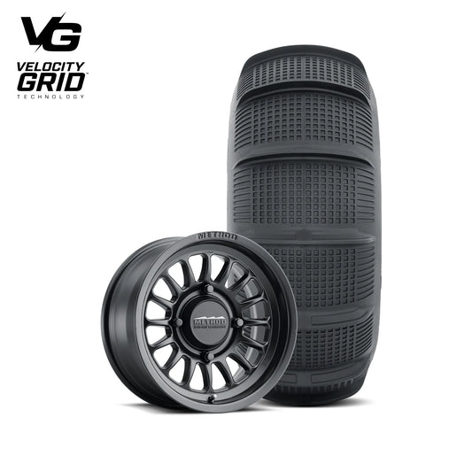 Rear 411 Bead Grip | Matte Black + Tensor SS 33" Tire