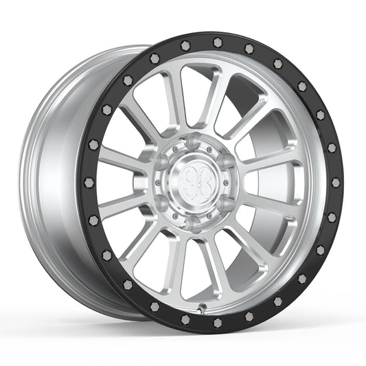 9&3 Wheels FR-12R | 6061-T6 Forged | Simulated Beadlock w/ Removable Ring