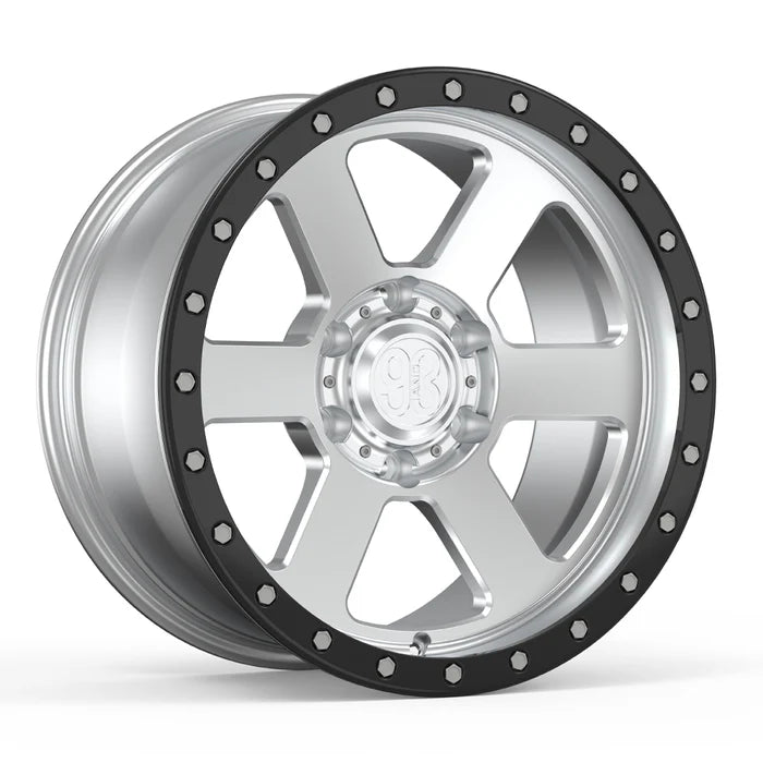 9&3 Wheels FR-06R | 6061-T6 Forged | Simulated Beadlock w/ Removable Ring