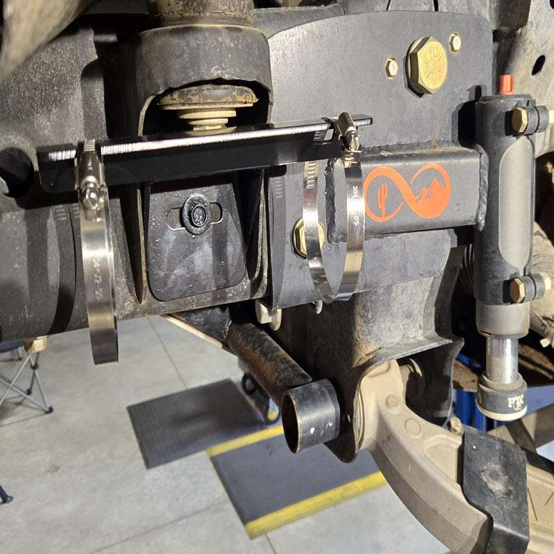 2010-2014 Ford Raptor Front Shock Reservoir Mounts