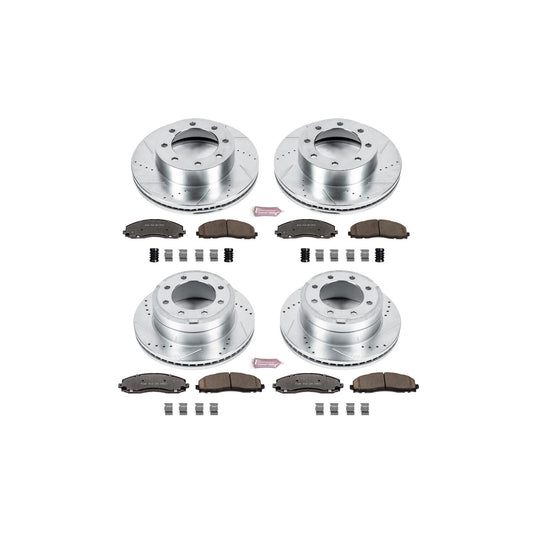 Powerstop 2013-2022 Ford F250 Super Duty 4WD Power Stop Z36 Truck & Tow Complete Brake Kit