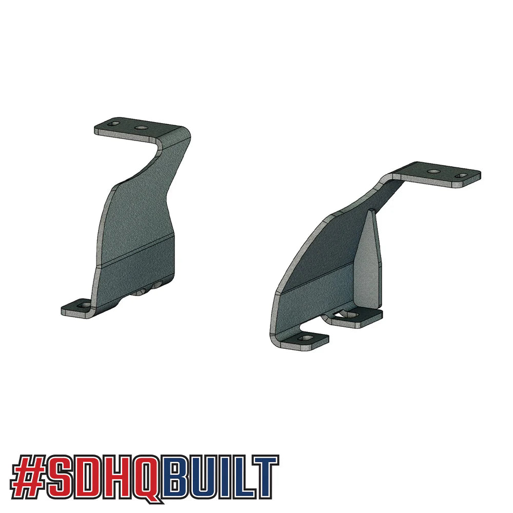 SDHQ OFF ROAD '10-14 FORD RAPTOR SDHQ BUILT A-PILLAR LIGHT MOUNTS