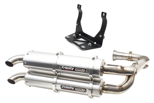 Trinity Racing MAVERICK X3 EXHAUST - DUAL FULL SYSTEM