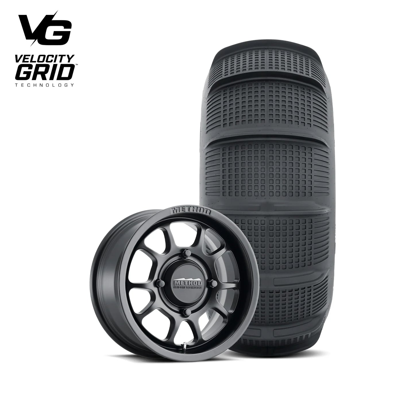 Rear 409 Bead Grip | Matte Black + Tensor SS 33" Tire