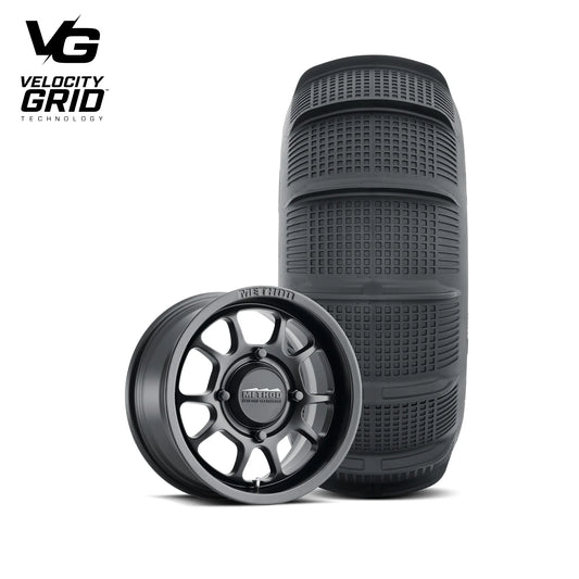 Rear 409 Bead Grip | Matte Black + Tensor SS 33" Tire