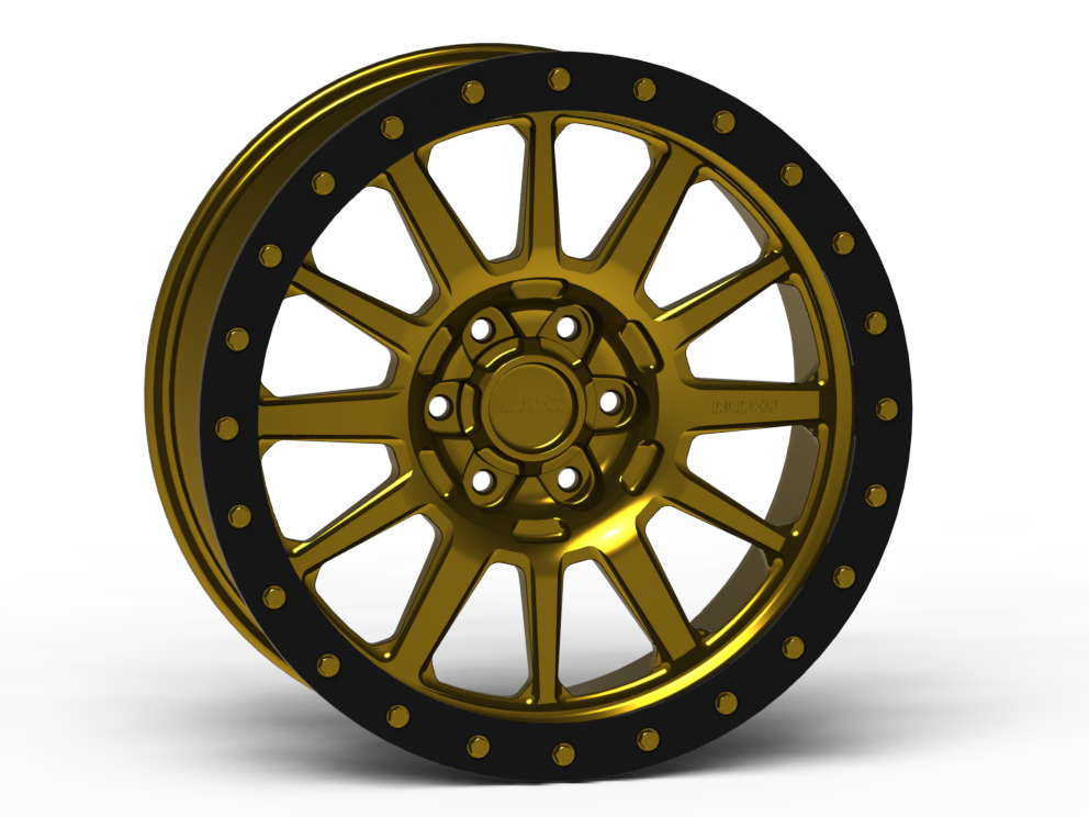 INNOV8 G600 Simulated Beadlock Wheel 20x9.0" - Raptor