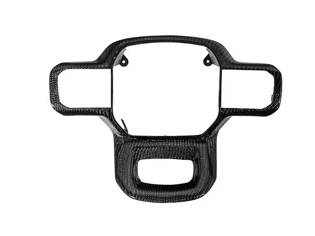 2021+ Ford Raptor/R Carbon Fiber Steering Wheel Button Trim Cover