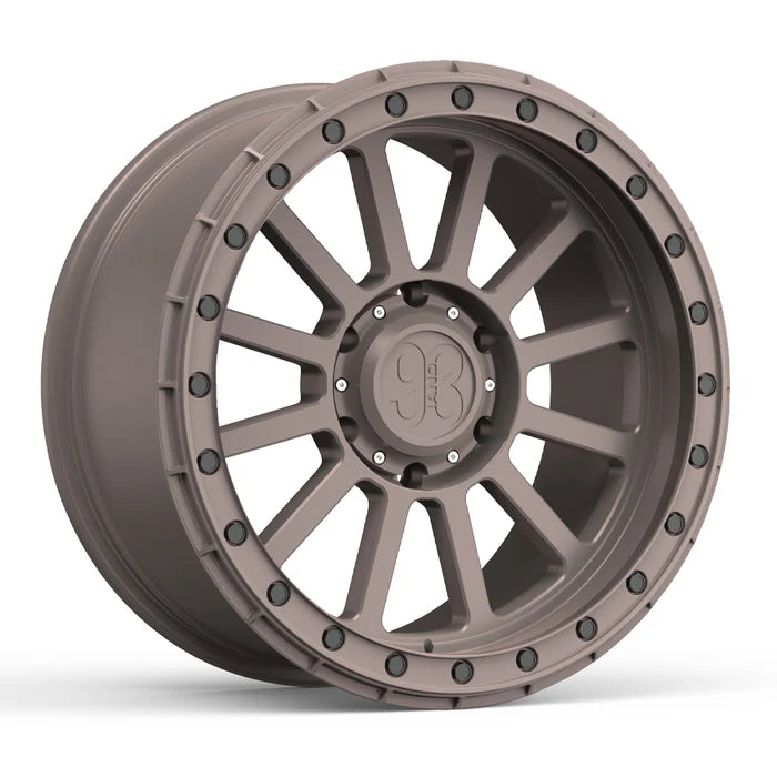 9&3 Wheels FR-12 | 6061-T6 Forged | Simulated Beadlock | Bronze