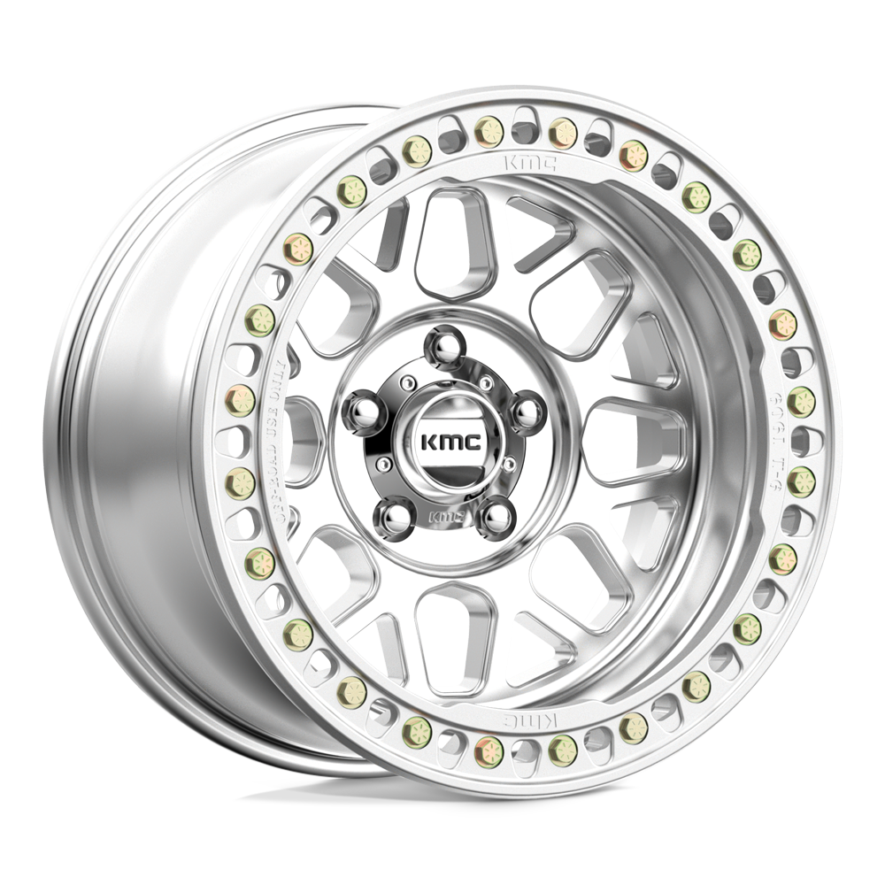 KMC WHEELS KM235 GRENADE CRAWL BEADLOCK MACHINED - 18X9-6X135-5---10mm offset