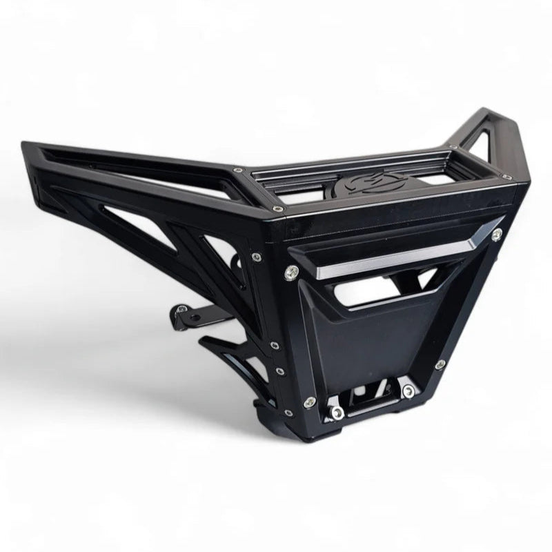 Elektric Offroad 2017-2024 Can Am X3 Maverick Machined Billet Front Winch Bumper (Black Anodize)