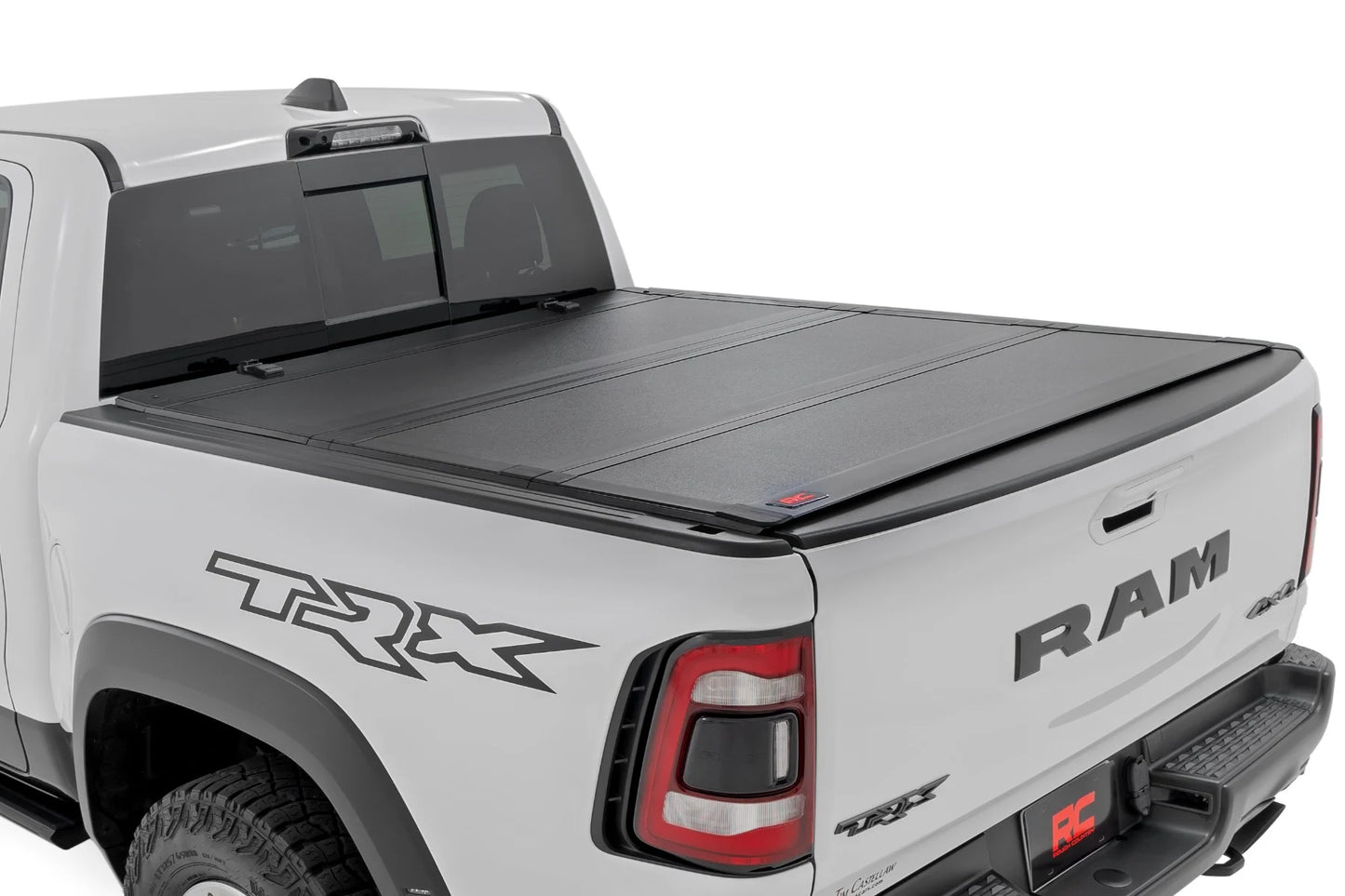 RC Hard Tri-Fold Flip Up Bed Cover 2021-2024 RAM TRX