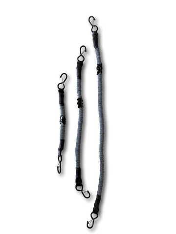 Premium Bungee Straps (Pair) – Gray
