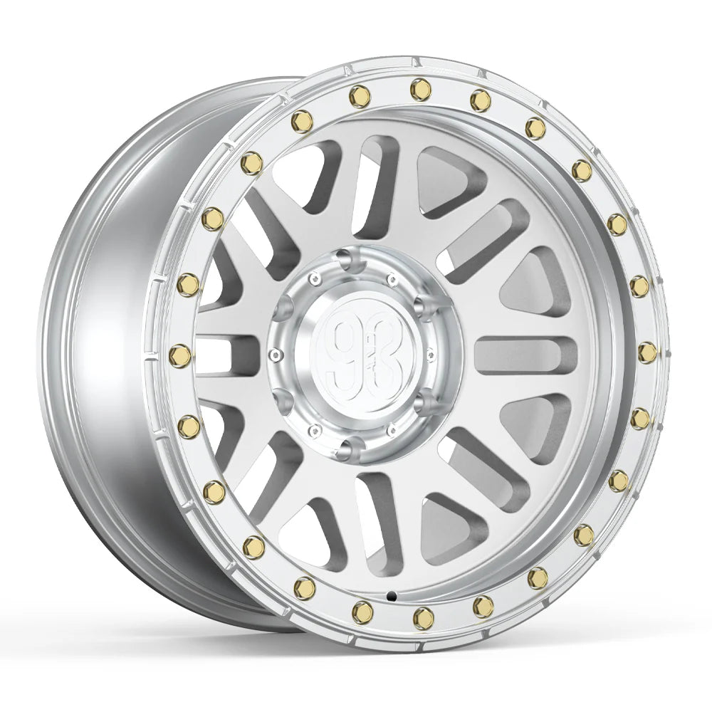 9&3 Wheels FR-01 | 6061-T6 Forged | Simulated Beadlock | Machined