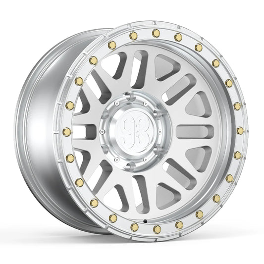 9&3 Wheels FR-01 | 6061-T6 Forged | Simulated Beadlock | Machined