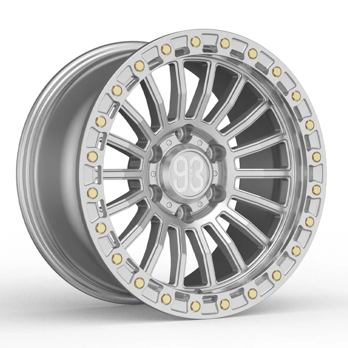 9&3 Wheels FR-18 | 6061-T6 Forged | Simulated Beadlock | Machined